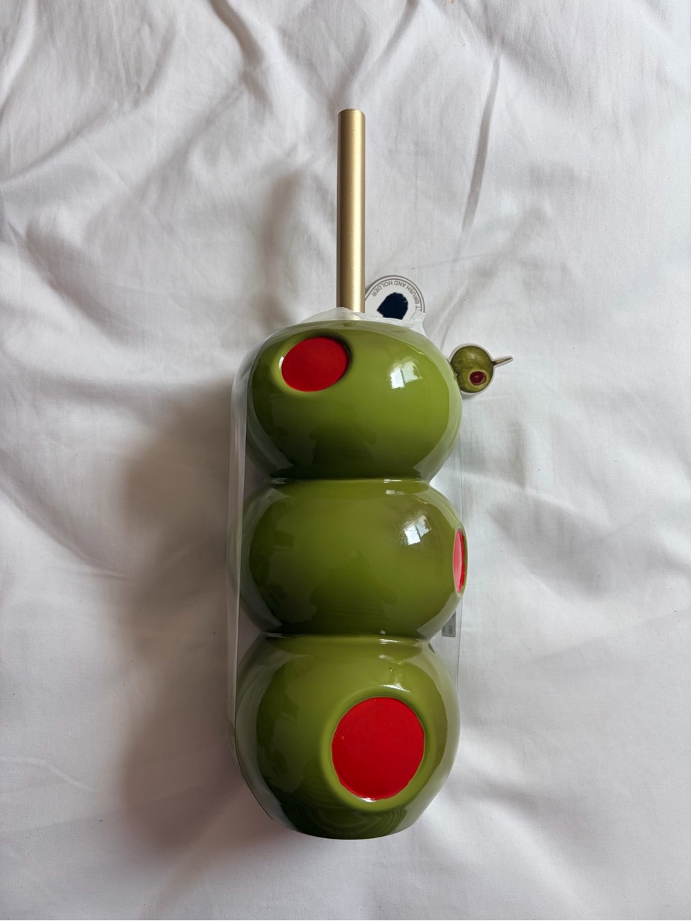 Olive Decorative Toilet Brush-Home Accents